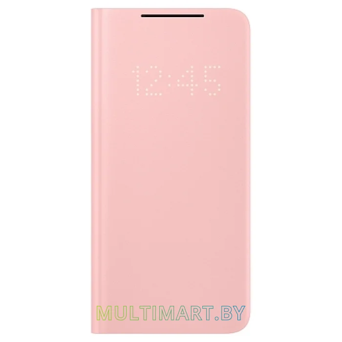 Чехол Samsung Smart LED View Cover для Galaxy S21 (розовый)